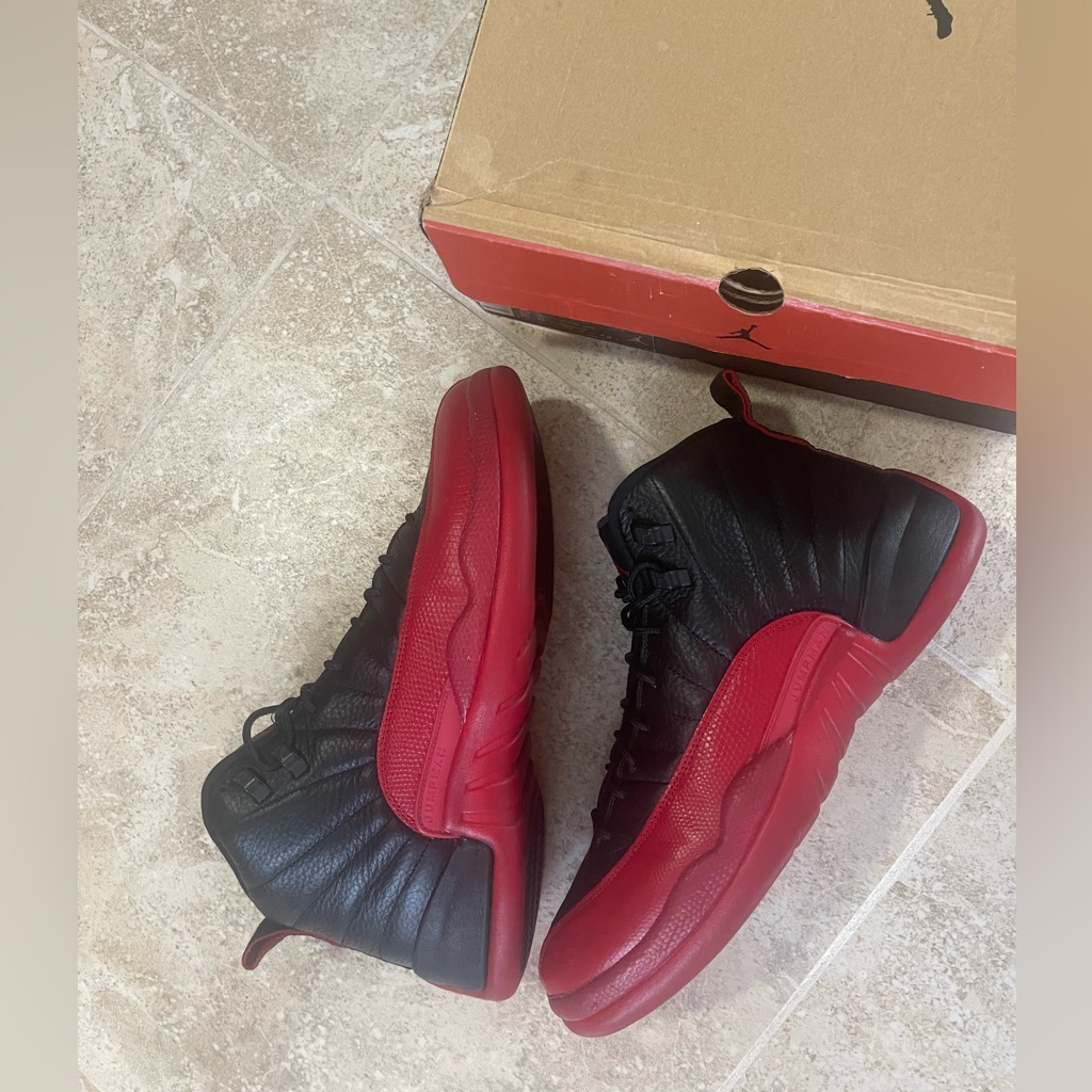 Jordan 12 Flu Game Size 12 Vnds